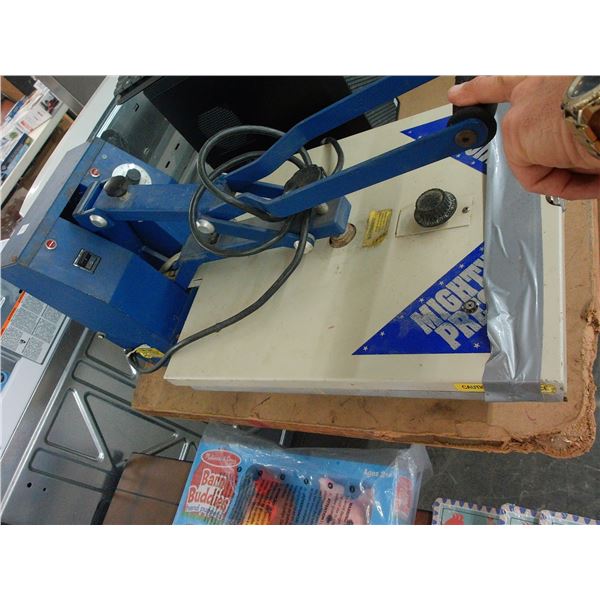 Mighty Press T-Shirt Transfer Press