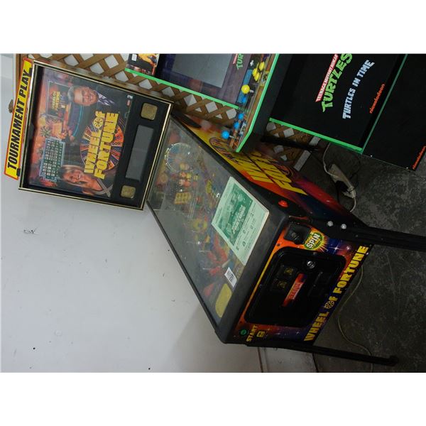 Wheel of Fortune Pinball Game - Keys in Office