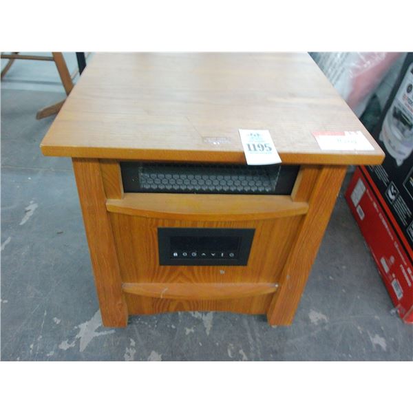 Portable Rolling Space Heater Cabinet