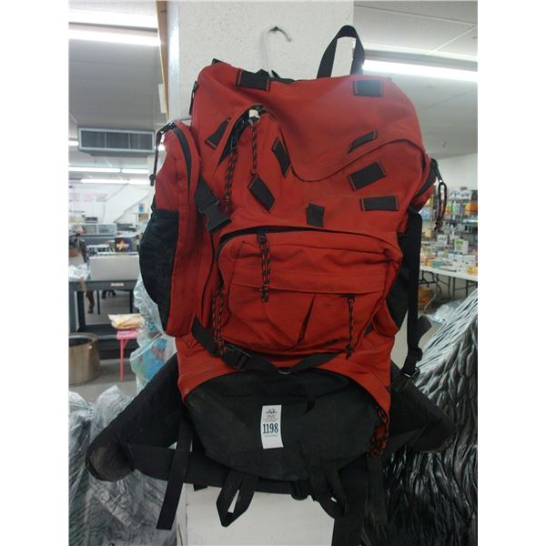 Red Backpack