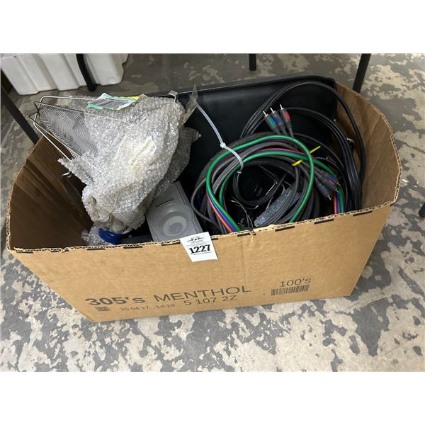 Electronic Cables, Speakers, Strainer