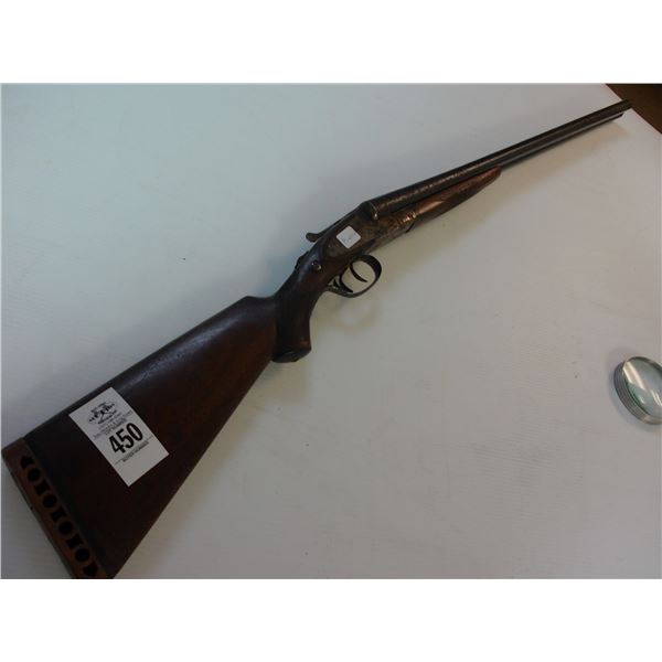 Hunter Arms Old Double Barrel Shotgun - S #  Not Found