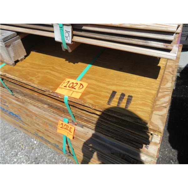 3/4"  X  4  X  8  PT  Plywood