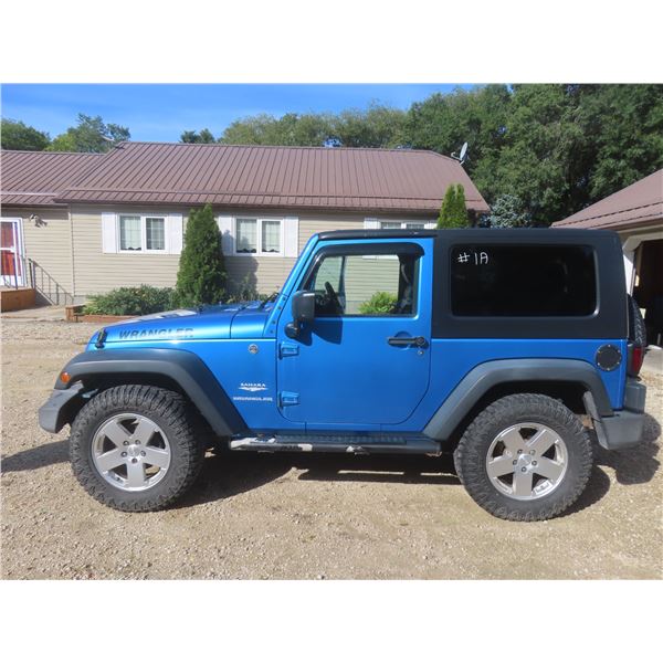 2010 Jeep Sahara Wrangler V6 Auto 4x4 Htop, Starting Bid 9.500