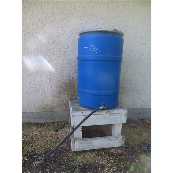 Rain Barrel With Stand 