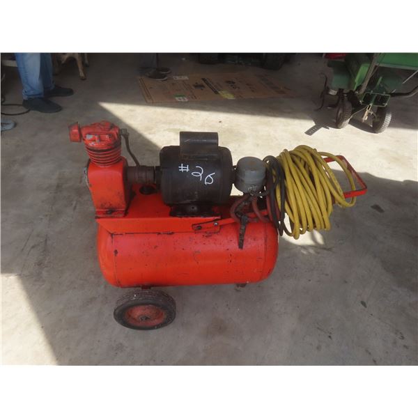 Air-O-Matic 1/2HP Air Compressor with Hose