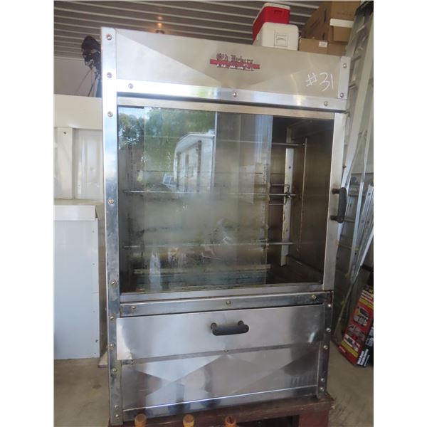 Old Hickory Commercial BBQ Machine/Rotissary Chicken