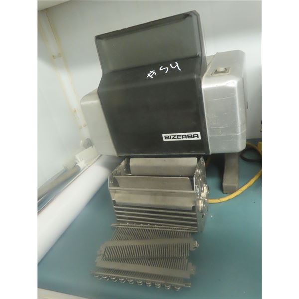 Bizerba Tenderizer with 3/16 Strip Cutting Head Model 5111