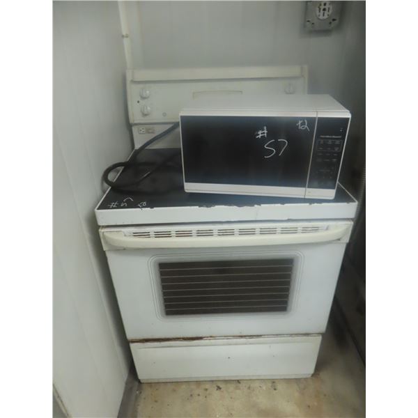 Stove and Microwave