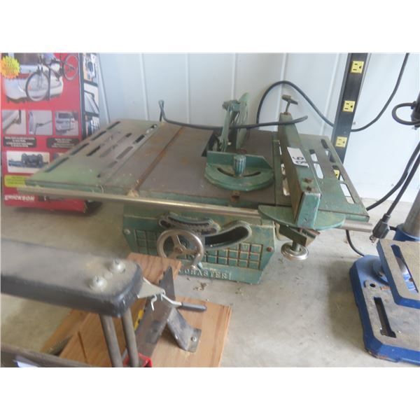 Tecomaster Table Saw 1/2HP and Manual Miter Saw