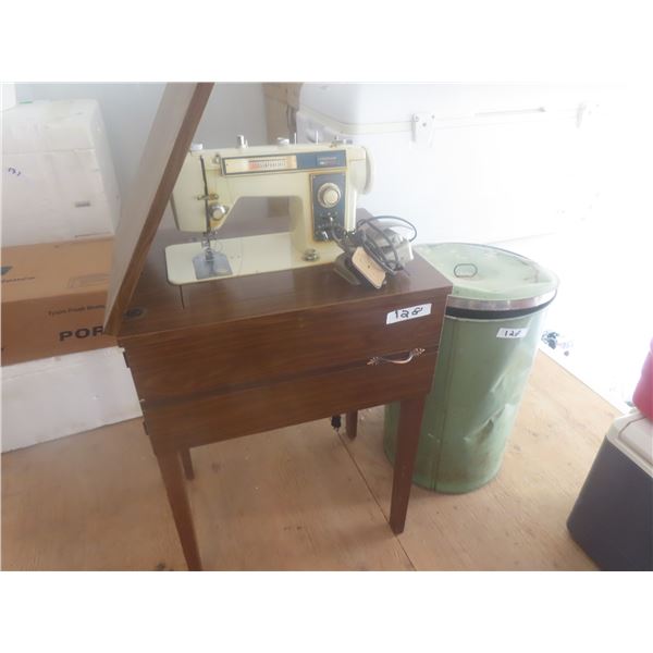 Coronado Sewing Machine with Cabinet and 4 Racks for Cube Shelf