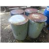Image 3 : 4 Steel 45 Gallon Drums
