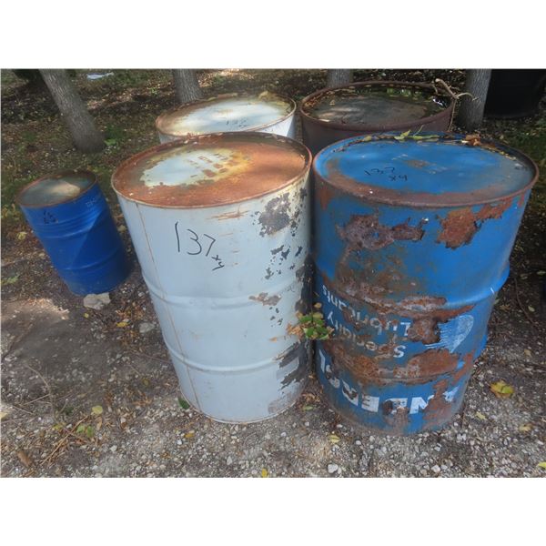 4 Steel Drums