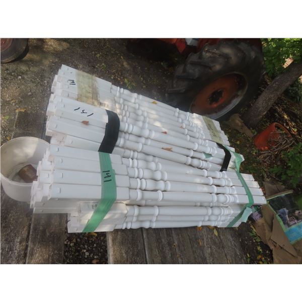 60+ Poly Spindles 39'' High