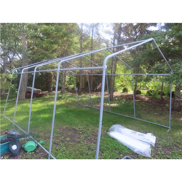 Portable Plastic Garage Shelter 10x16x8FT H 