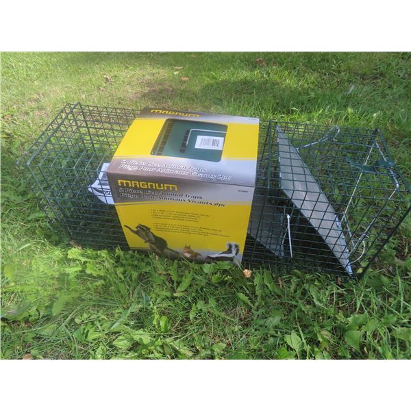 New Live 2 Traps 32x10x13 and 24x7 1/4x7 1/4