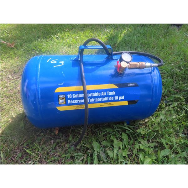 Power Fist 10 Gallon Air Tank with Gauge Looks