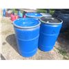 Image 2 : 3 Poly Barrel with Lids Food Grade