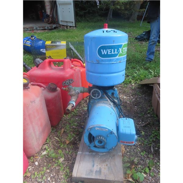 Well-Trol Pressure Tank and Jet Pump Monarch 1/3 HP