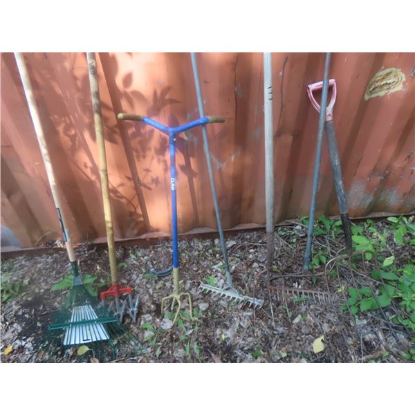7 Yard Tools PitchFork, Rakes, Cultivator 