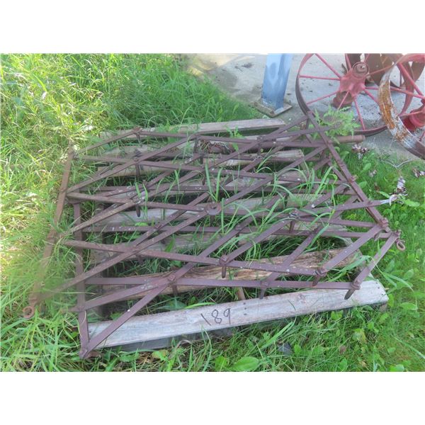 2 Section Harrows and Draw Bar