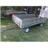 Image 1 : Bumper Hitch 4 Wheel Yard Wagon 4FTx8FTx12'' Sides