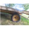 Image 5 : Pull Behind 4 Wheel Wood Deck Farm Wagon 14x8FT