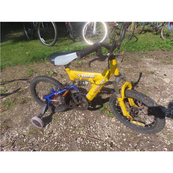Rascal Sportex 15'' Bicycle with Training Wheels