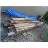 Image 1 : 6 Pcs 2''x5''x17FT Oak and 3 Pcs 2''x10'' Spurce x14FT and More