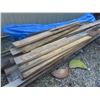 Image 3 : 6 Pcs 2''x5''x17FT Oak and 3 Pcs 2''x10'' Spurce x14FT and More