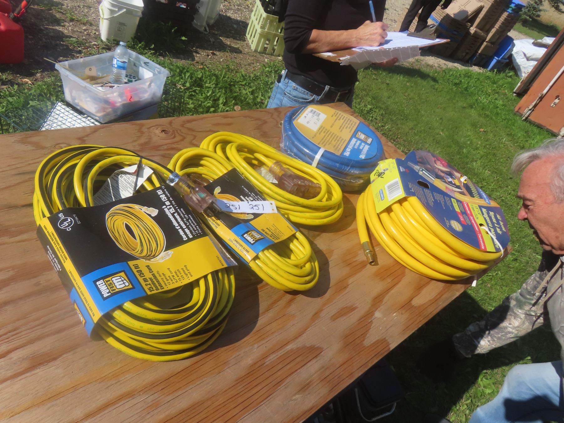 Compressor Extension Cords New 3 Extension Cords and 2 Compressor Hoses