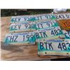 Image 4 : 19 License Plates 1970's and Up