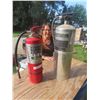 Image 1 : 2 Fire Extinguishers 1 Charged 1 Filled with Water