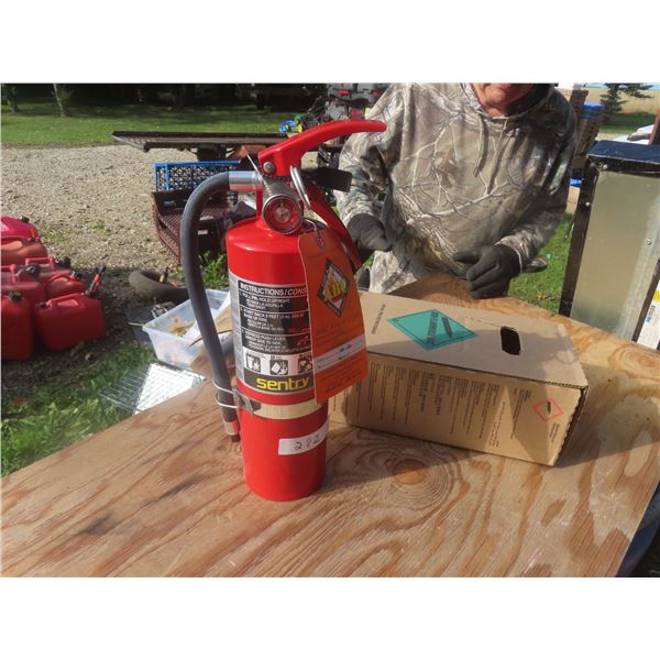 New Fire Extinguisher