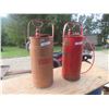 Image 1 : 2 Vintage Copper Fire Extinguishers 