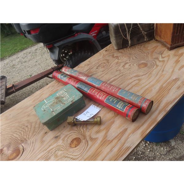 2 Liberty Fire Extinguishers 1st Aid Kit