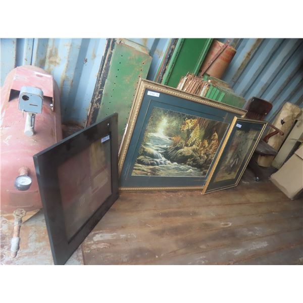 3 Framed Pictures