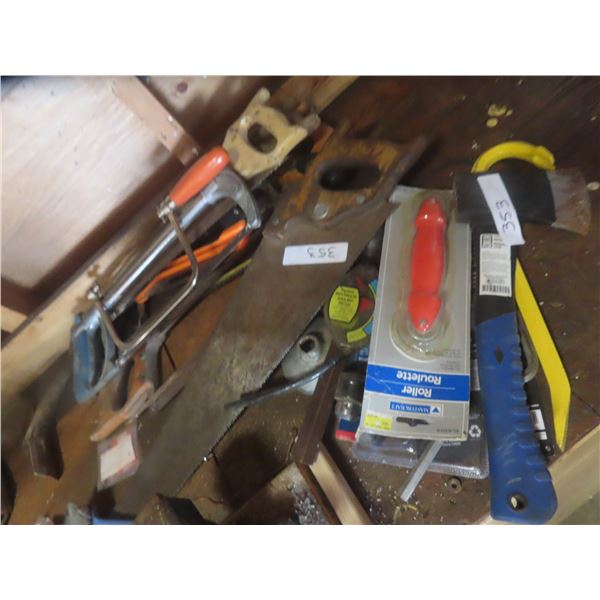 Saws Bench Vise Hatchet Utility Knife Antifreeze Tester Crow Bar 