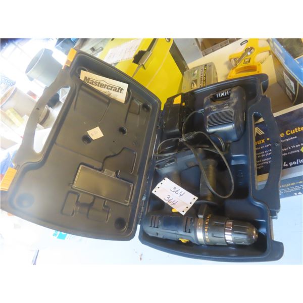 Mastercraft Cordless 18V Hammerchill with Charger Battery and Case