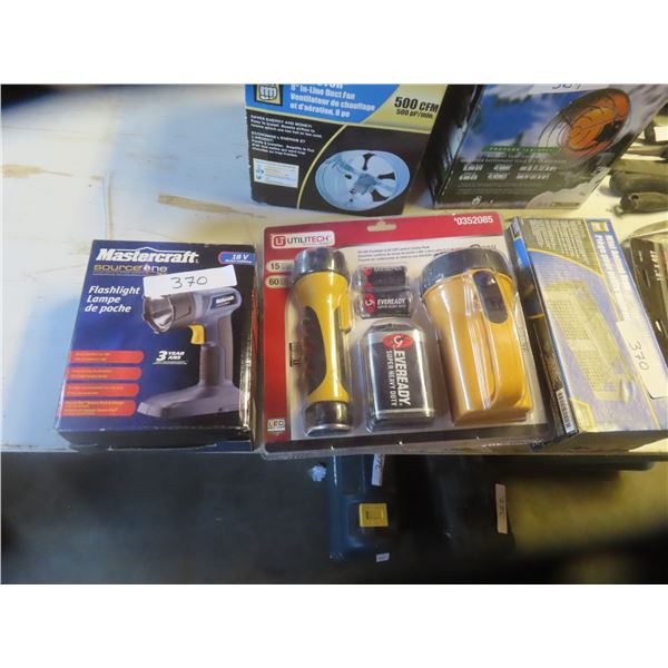 New Mastercraft 18V Flashlight Mini Animal Trap 