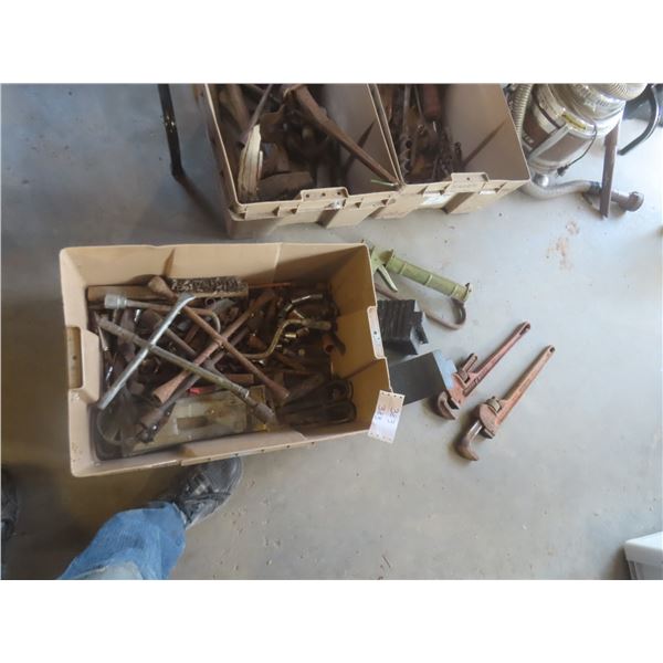 Tire Irons Pipe Wrenches Caulking Gun