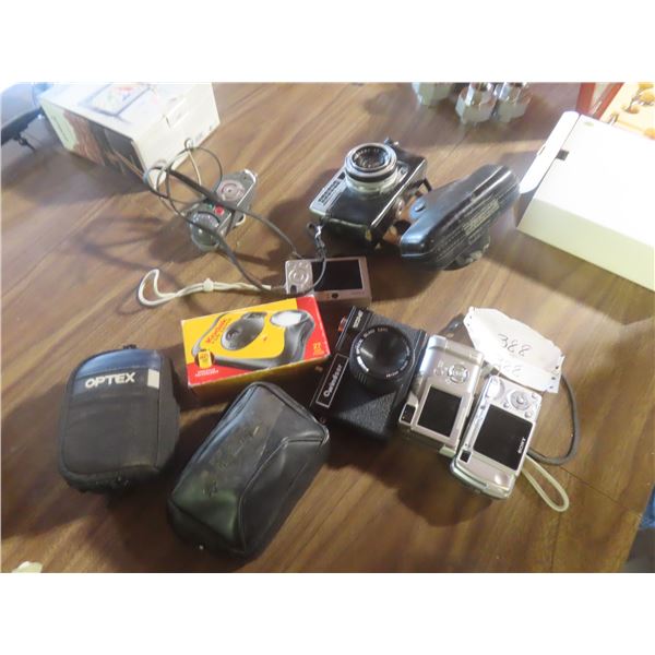 Vintage Cameras Olympus, Minolta, Optex