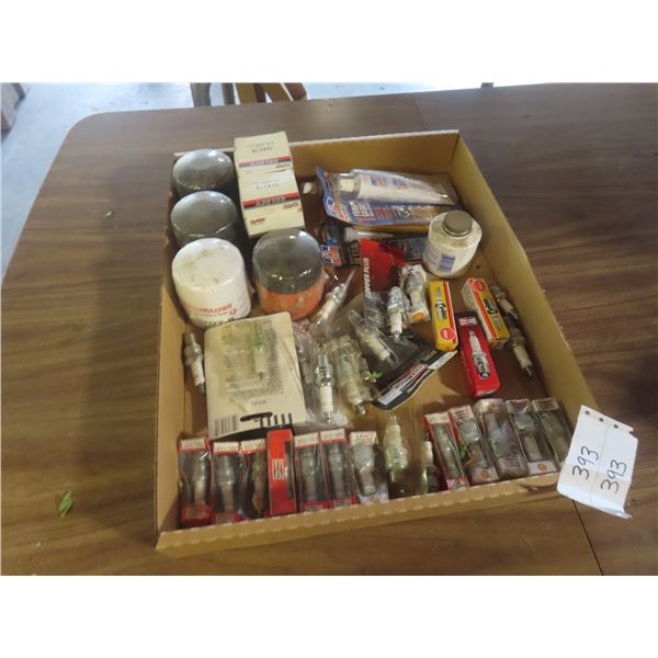 New Spark Plugs, Filters, Gas Kit, and Glue