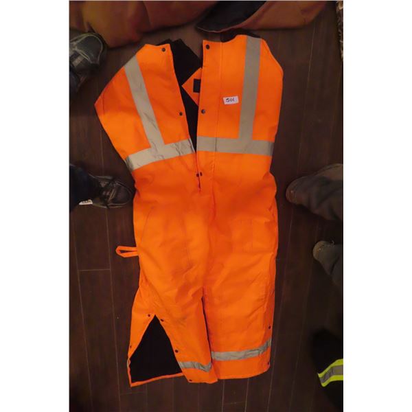 Insulated Safety Coveralls Size XL +