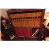 Image 1 : Vintage Bookcase with Set of Encyclopedias 28x24x9