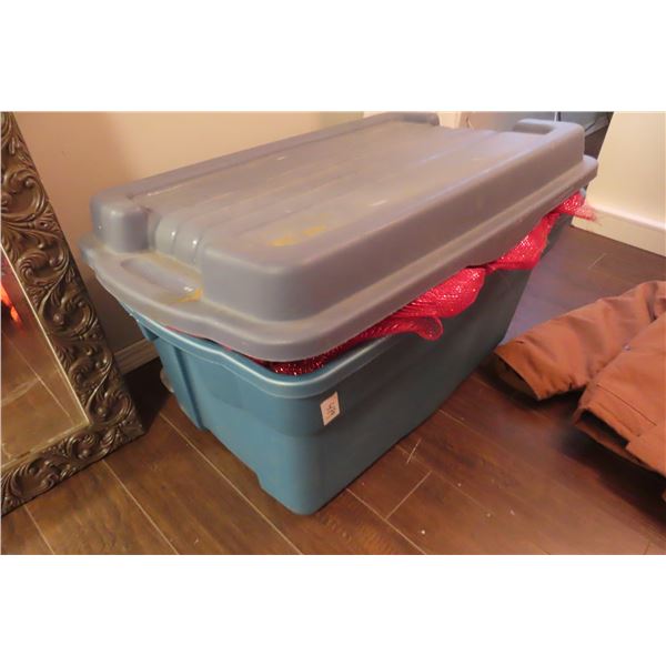 2 Totes Full of Christmas Décor