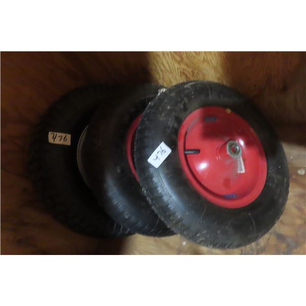 3 Wheels 4.8 x 4 x 8 