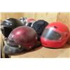 Image 2 : 7 Helmets Various Sizes + Styles 