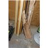 Image 2 : Live Edge Pear Tree, Oak 4x4s + More 