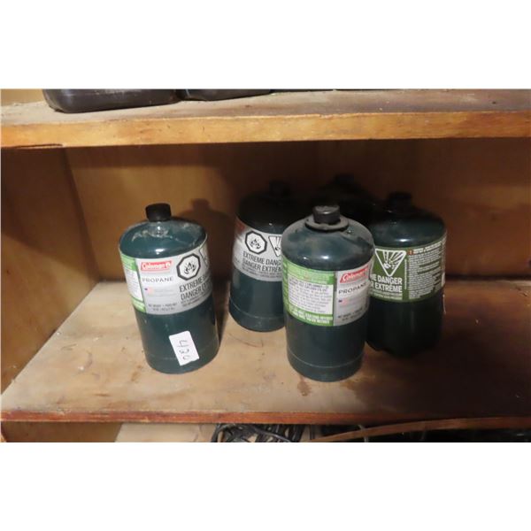 5 Propane Bottles 16oz